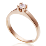 помолвочное кольцо классическое на заказ SGPP046